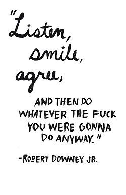 Listen, Smile, Robert Downey Jr