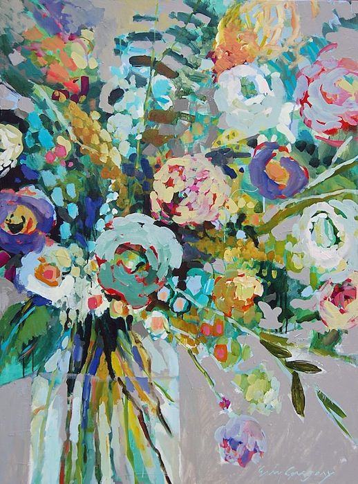 Erin Gregory Flower Painting